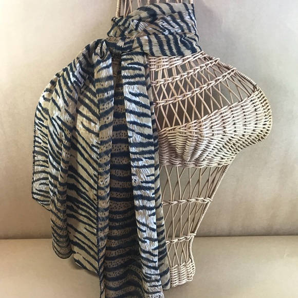 Beautiful Vintage Tiger Animal Print Large Scarf - Picture 2 of 8